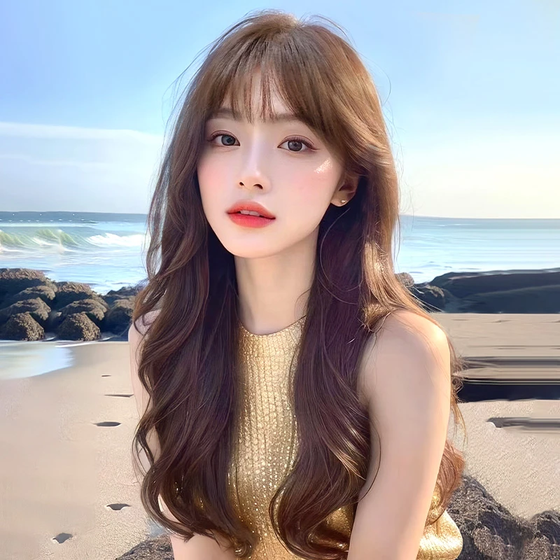 【无痕蜂巢蕾丝】假发女款大波浪长卷发蓬松自然气质百搭全真发头套