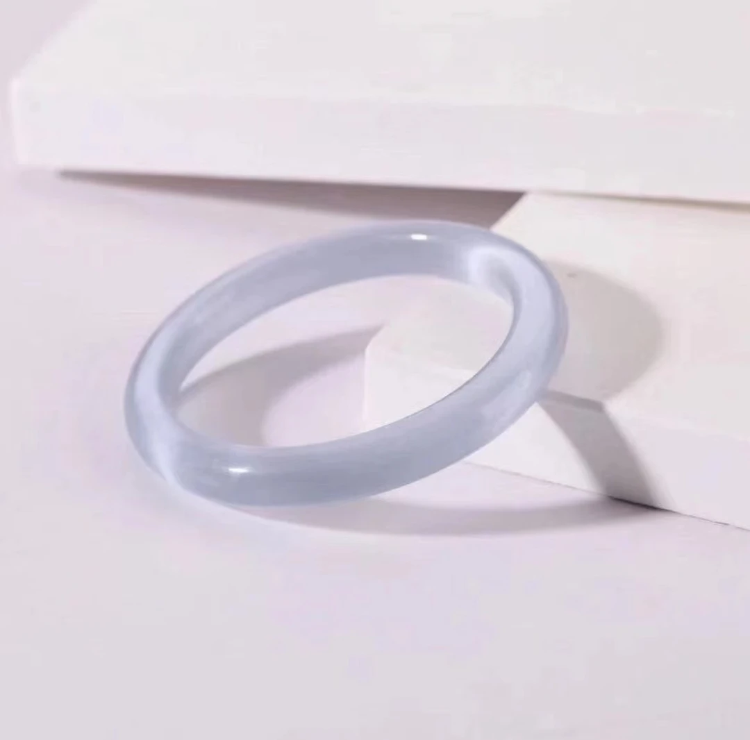 手镯 冰紫高贵优雅款细条手镯   60-61圈口