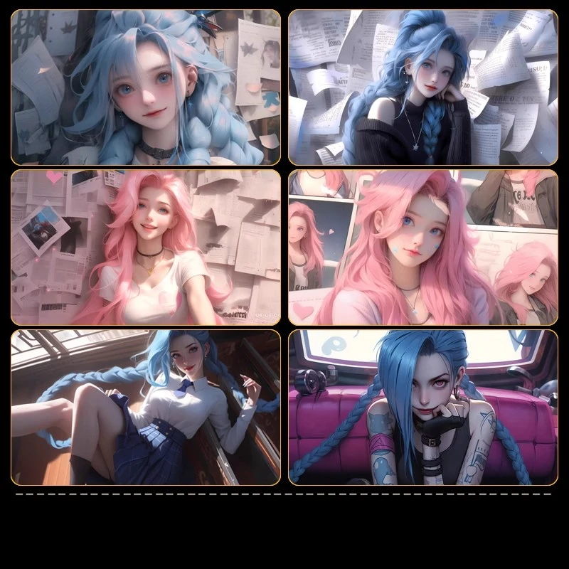 金克斯贴纸电影动漫海报二次元墙贴宿舍卧室房间改造壁纸贴画自粘