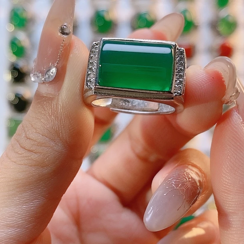 【闪购商品】玛瑙/玉髓戒指未镶嵌