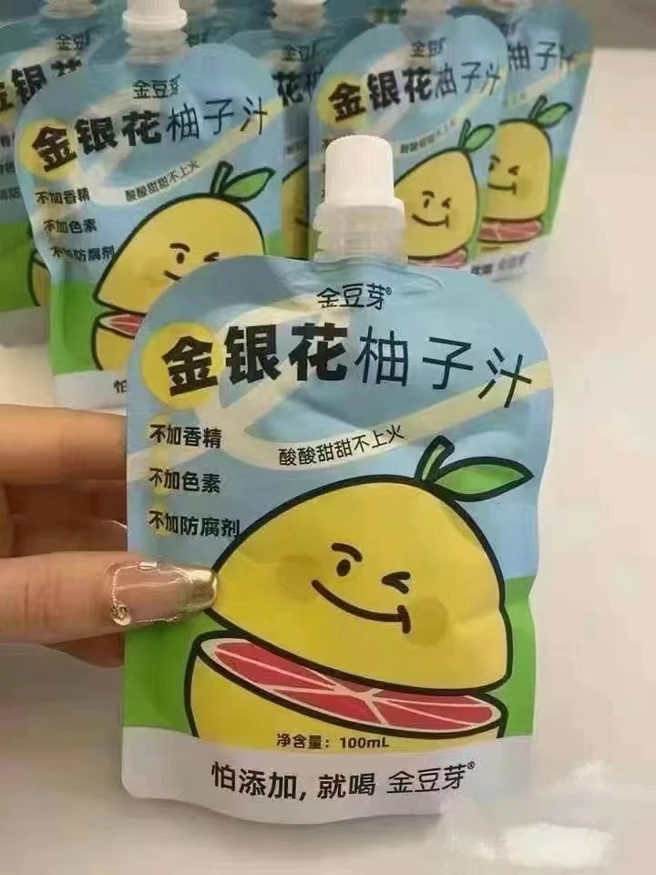 『金豆芽 金银花柚子汁』 100ML