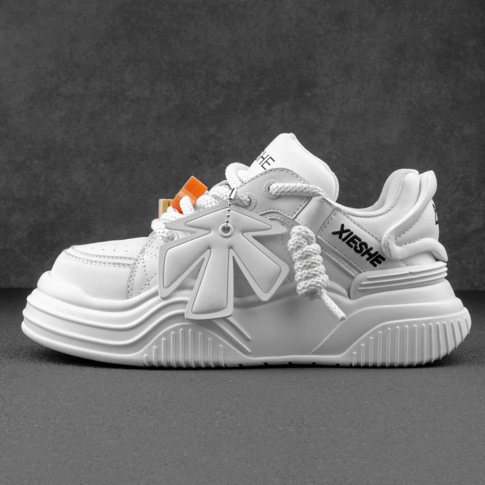 情侣面包鞋厚底高颜值板鞋男女同款百搭小白鞋潮牌潮鞋高街休闲鞋