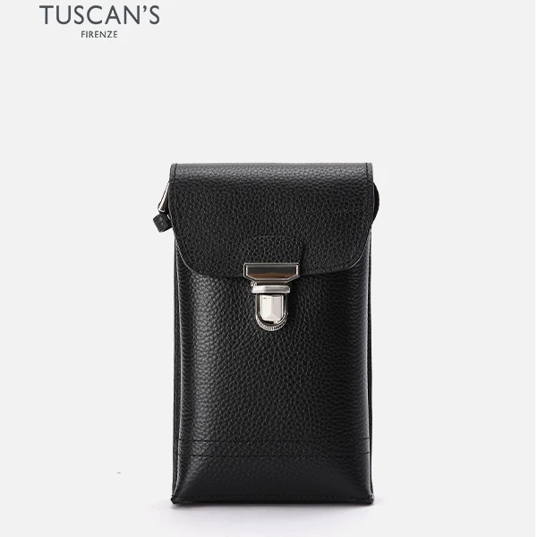 TUSCAN'S真皮小包包女斜挎大屏手机包轻便竖款迷你小包