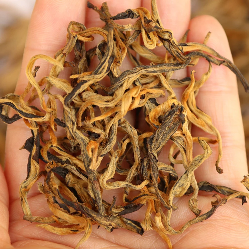 【高货金丝/全芽+些许叶片】2025年春茶滇红茶 金丝古树红茶浓香型