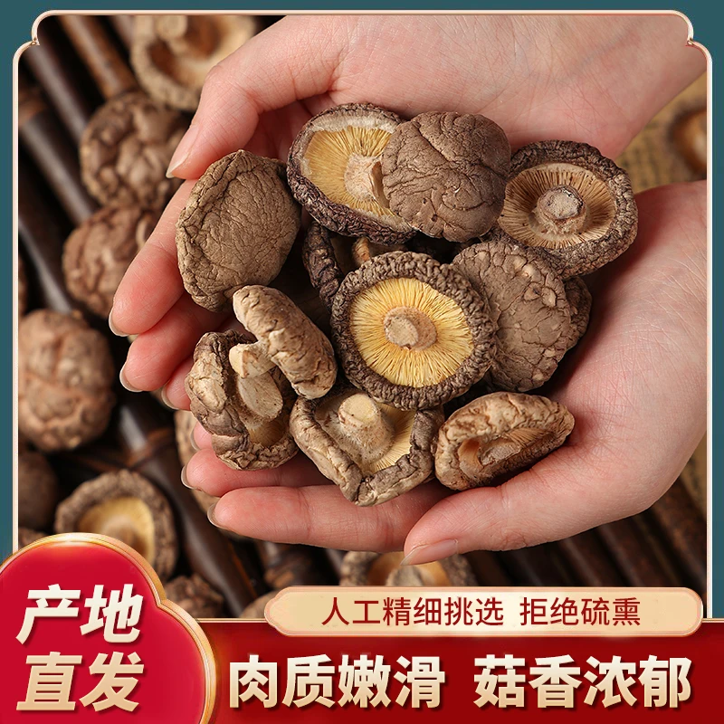 香菇特产新货土特产干货营养蘑菇农家冬菇菌菇西峡批发厂家