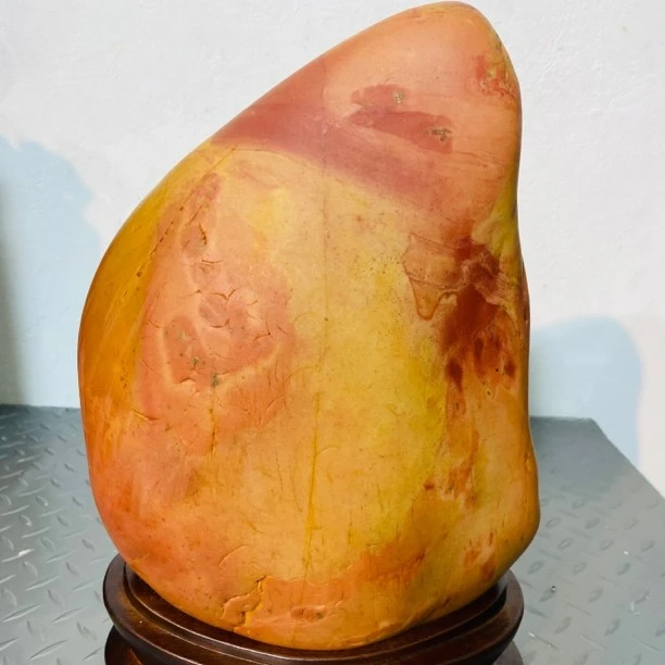 长江红碧玉，天然原石