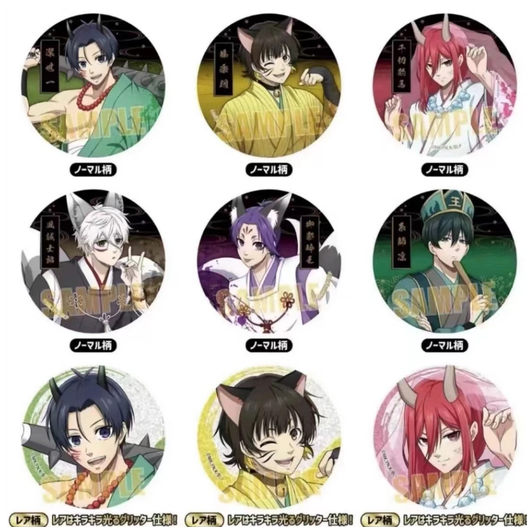 【拆盒】日谷-《蓝色监狱》百鬼夜行人物徽章盲盒（代拆）