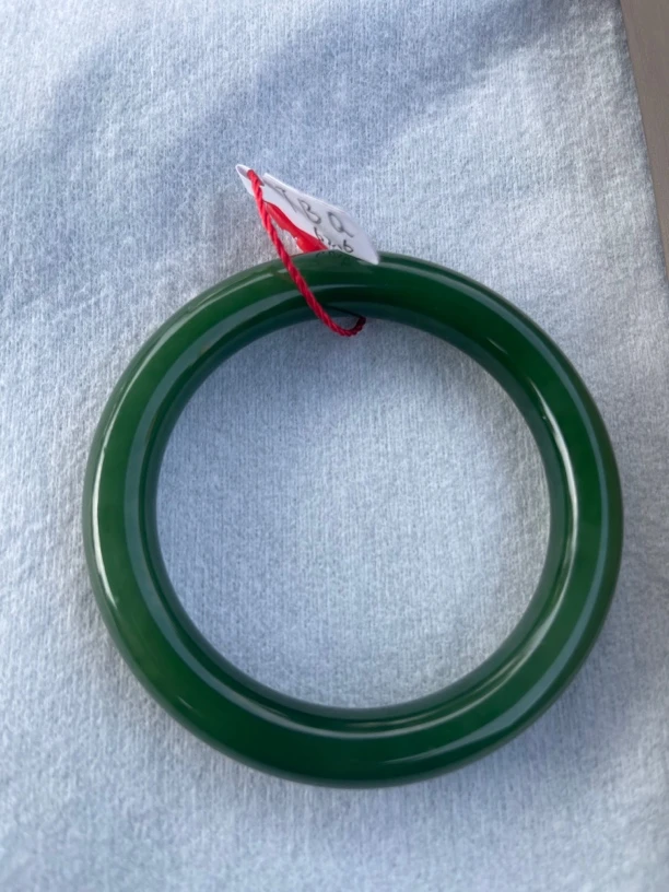 和田玉碧玉手镯精品