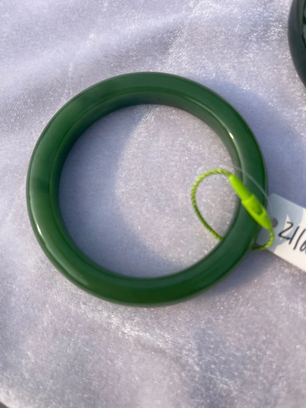 和田玉碧玉手镯精品