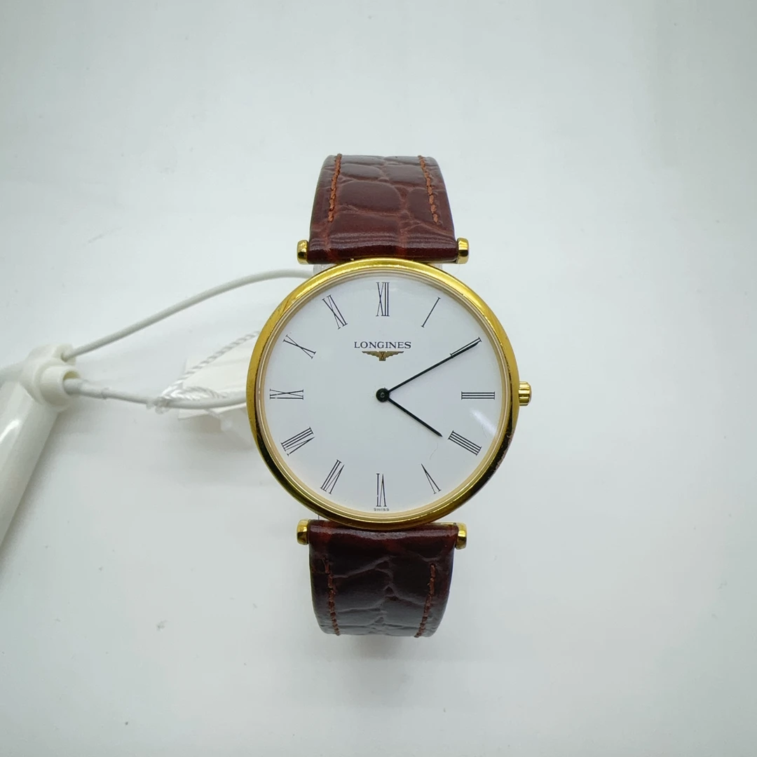 95新 Longines/浪琴 70155/女士石英腕表/32盘/表带扣后配