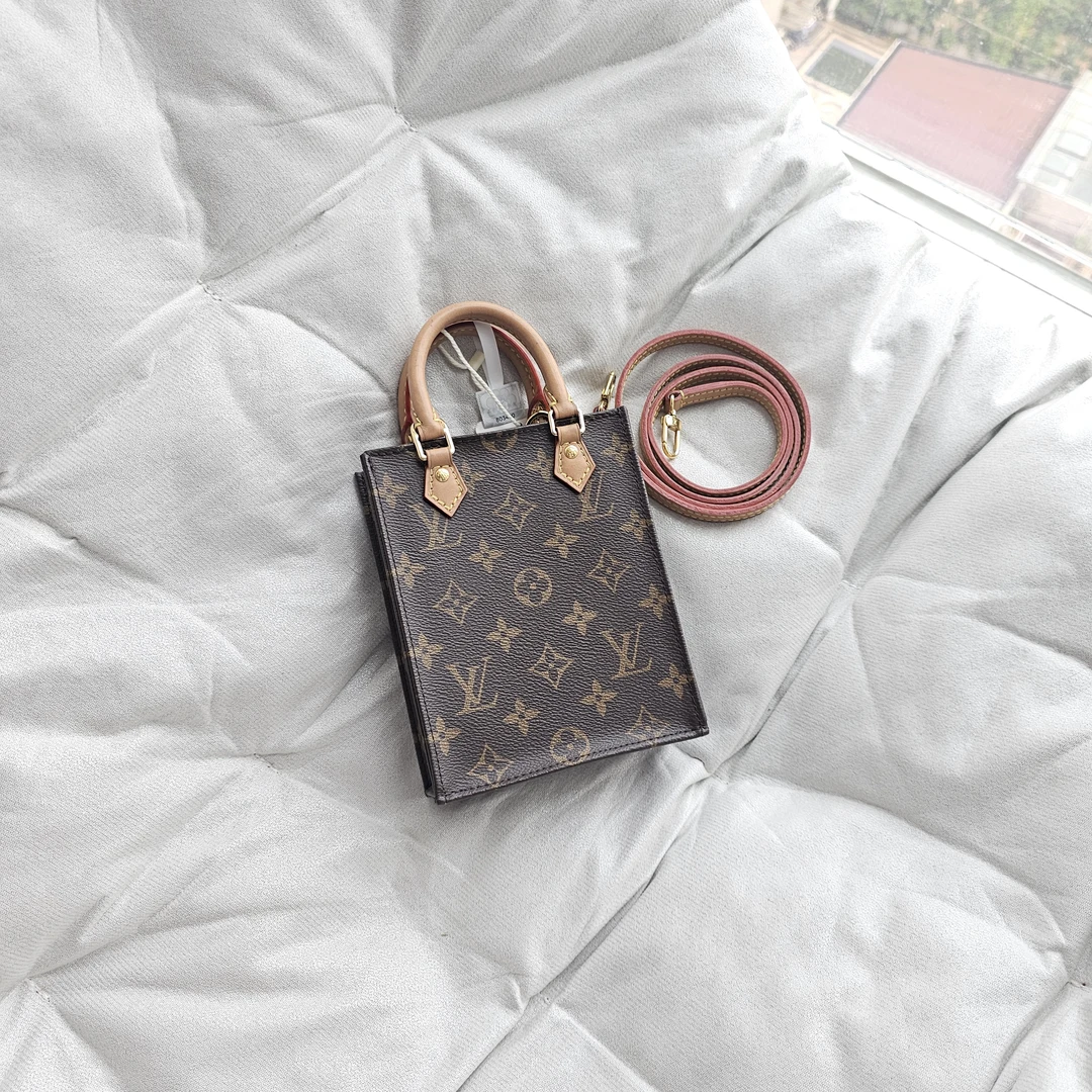 95新 LouisVuitton/路易威登 805338  lv老花迷你琴谱单肩包