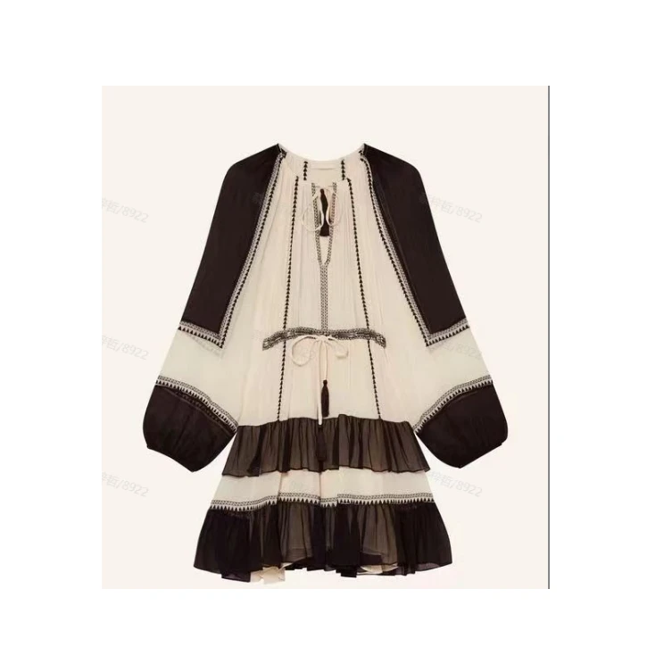 【欧宝莱尔】OBLE 欧宝莱尔 新款 真丝连衣裙305-24771