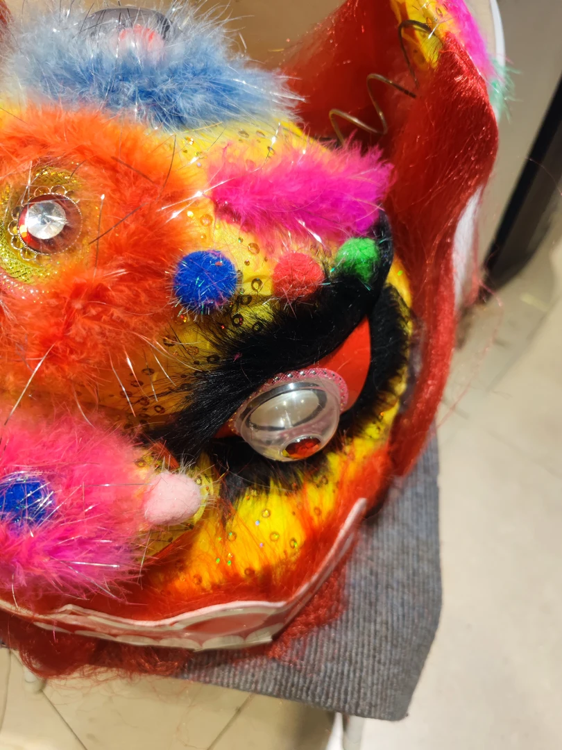 临夏秧歌单人狮子