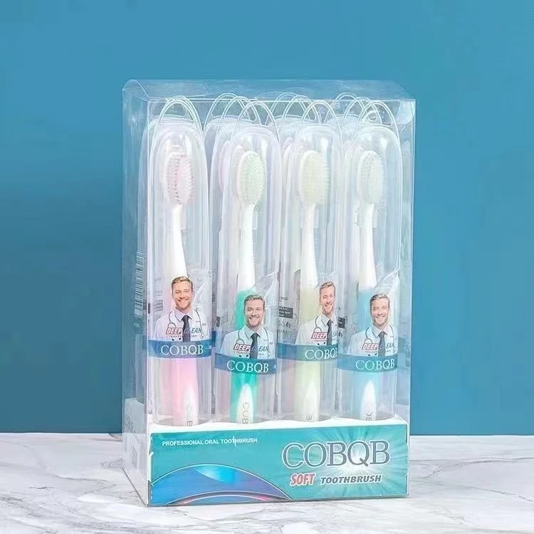【新品福利】外贸牙刷旅行软毛12支牙刷独立包装cv