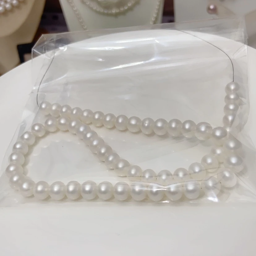 【闪购商品】淡水珍珠颈饰银S925镶嵌最****人