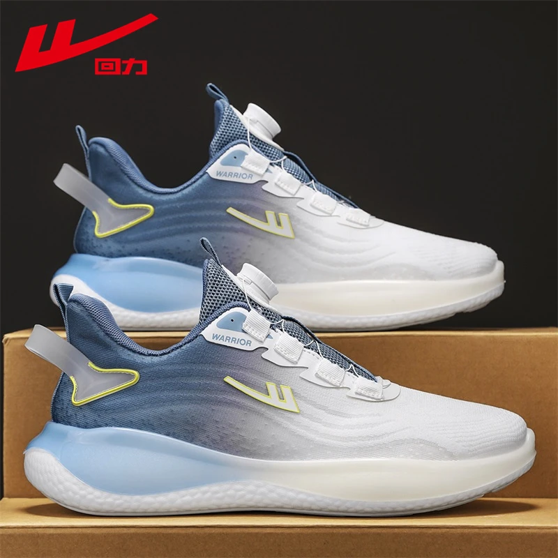 回力官方正版男鞋2024爆款透气防臭低帮潮鞋青少年休闲百搭网面鞋