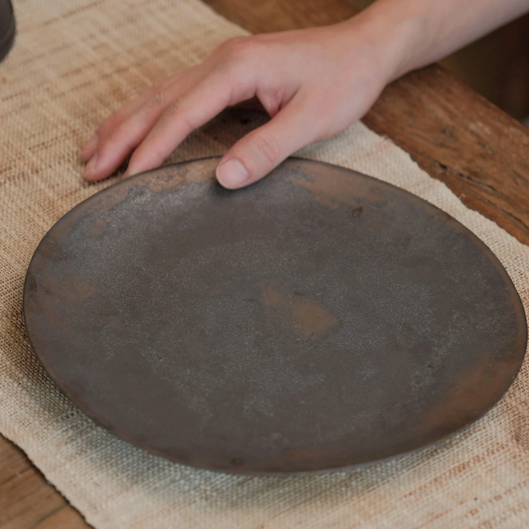 金属釉壶承（直径24cm）