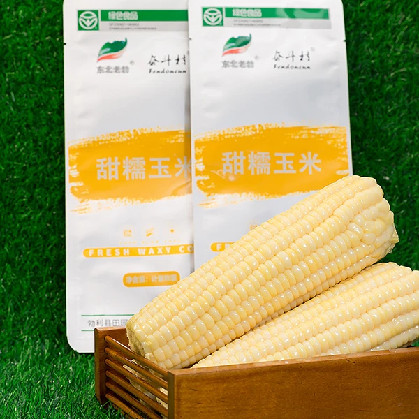 fendoucun/奋斗村东北鲜食白糯玉米铝箔包装10根