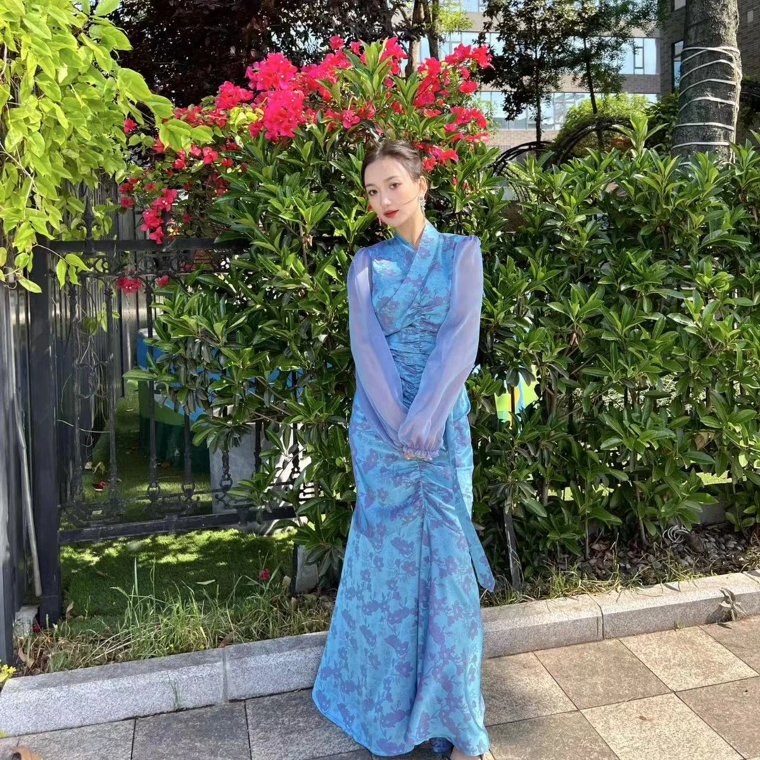 雍·彰 人鱼春夏两色梦幻博拉西藏服