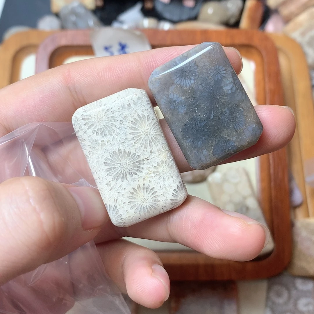 硅化珊瑚（珊瑚玉）手链未镶嵌C***?