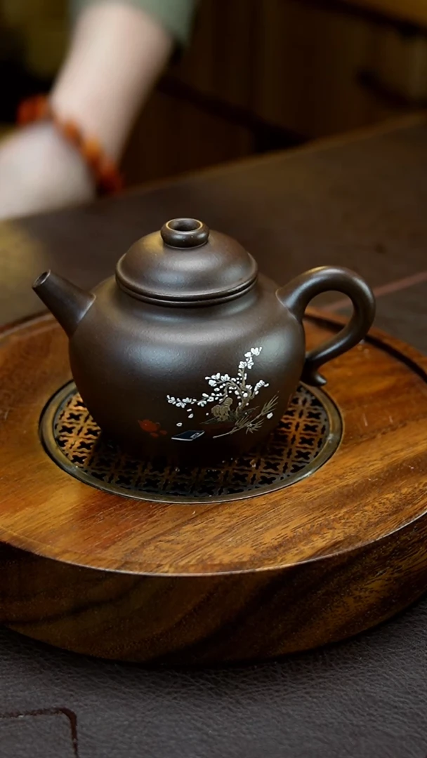 【闪购商品】紫砂茶壶大彬圈纽