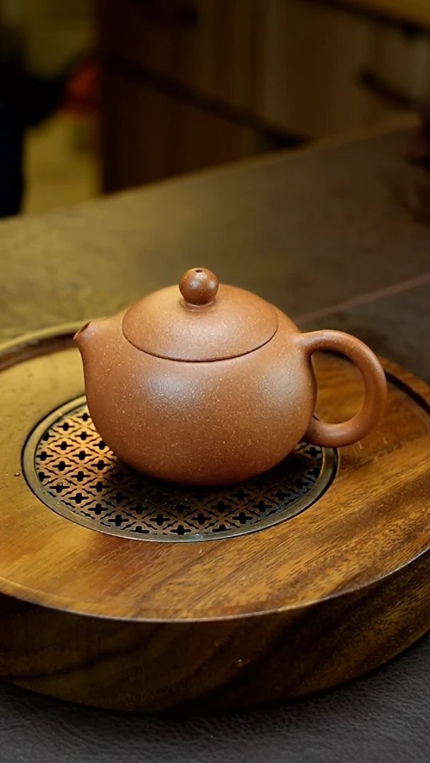 【闪购商品】紫砂茶壶西施（红降坡）