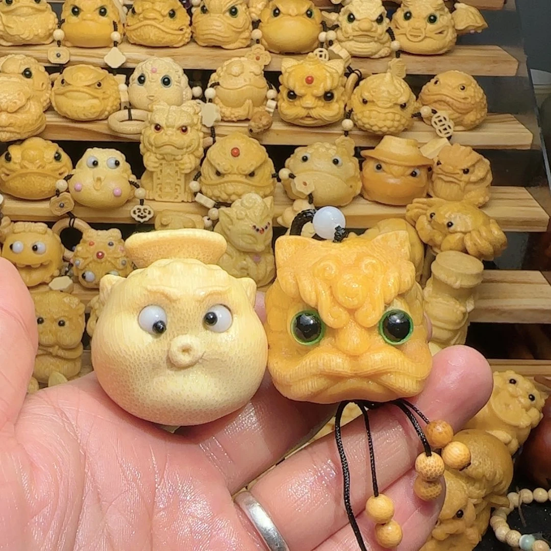 【闪购商品】小****叨竹雕直播间一物一拍不退不换