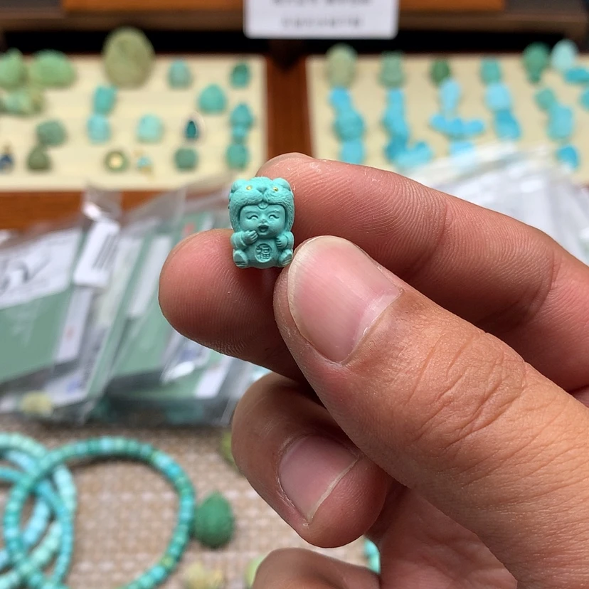 【闪购商品】绿松石颈饰未镶嵌35