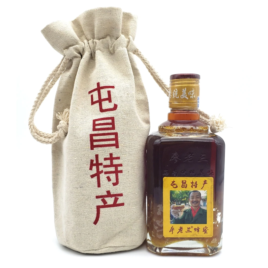 廖老三2020采蜜季年度蜜500g海南蜂蜜海南屯昌传统百花蜜美味
