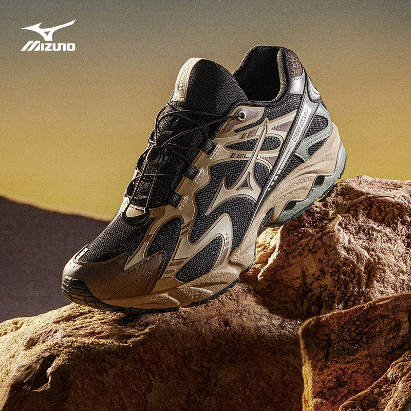 Mizuno/美津浓男女秋冬复古训练低帮缓震跑步运动鞋WAVE SOLAR V2