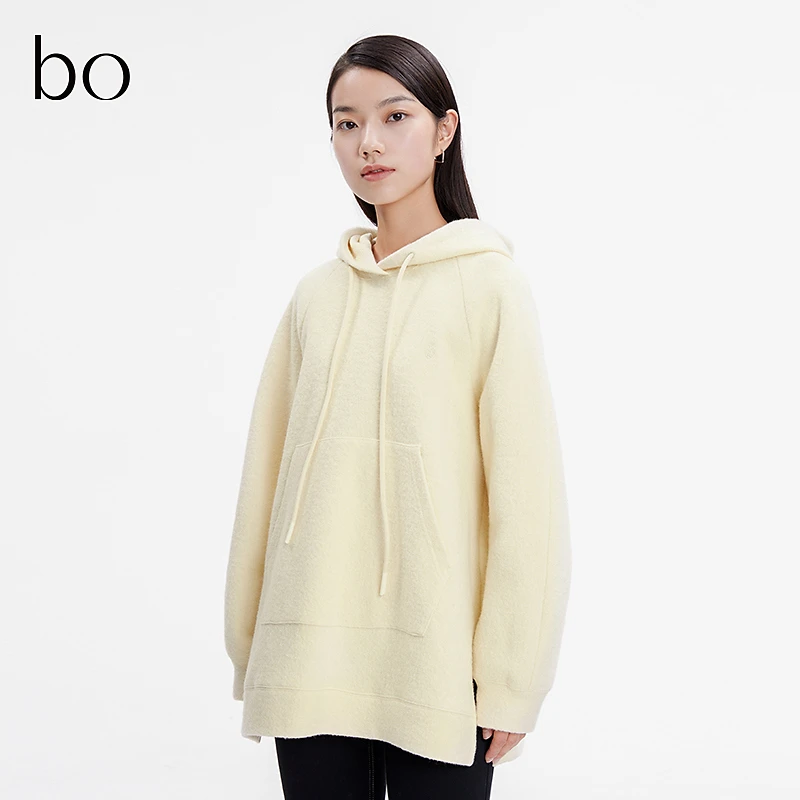【陈嘉尔专属】播休闲大廓形毛呢外套DDS1AD3012