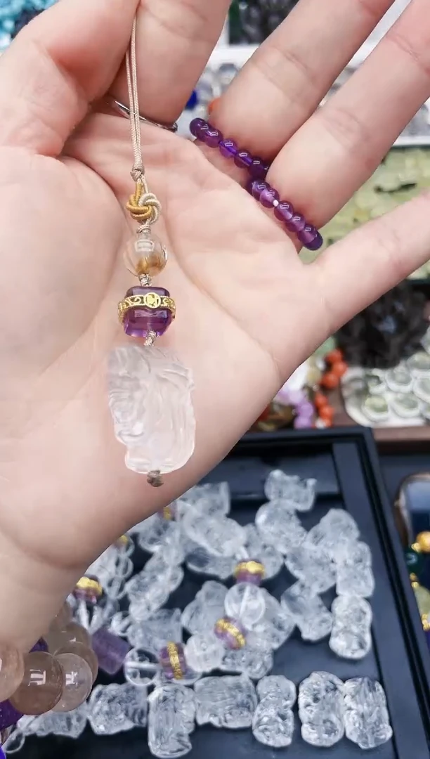 【闪购商品】水晶颈饰未镶嵌69a多样性发其一/10.7/1个