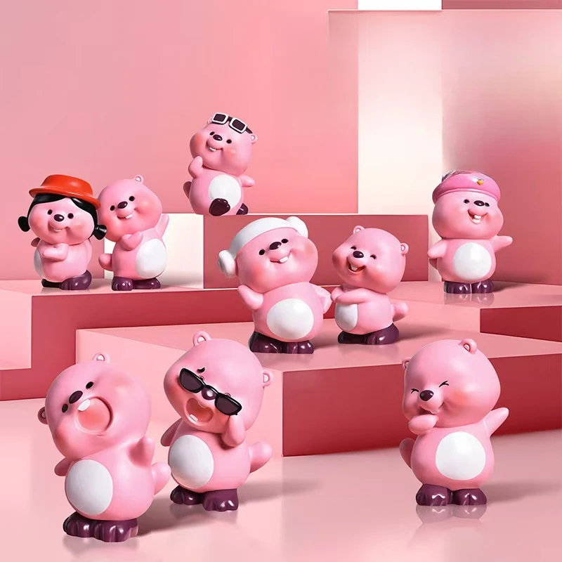 loopy囧囧囧大海狸摆件diy