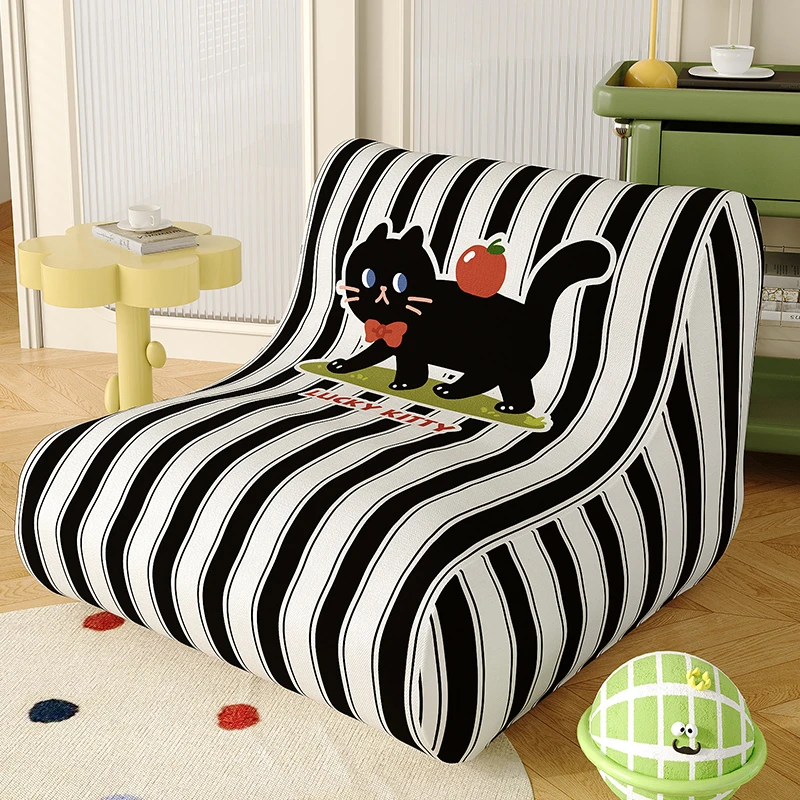 卡通毛毛虫沙发套罩全包一体式弹力防尘罩单人懒人沙发防滑保护罩