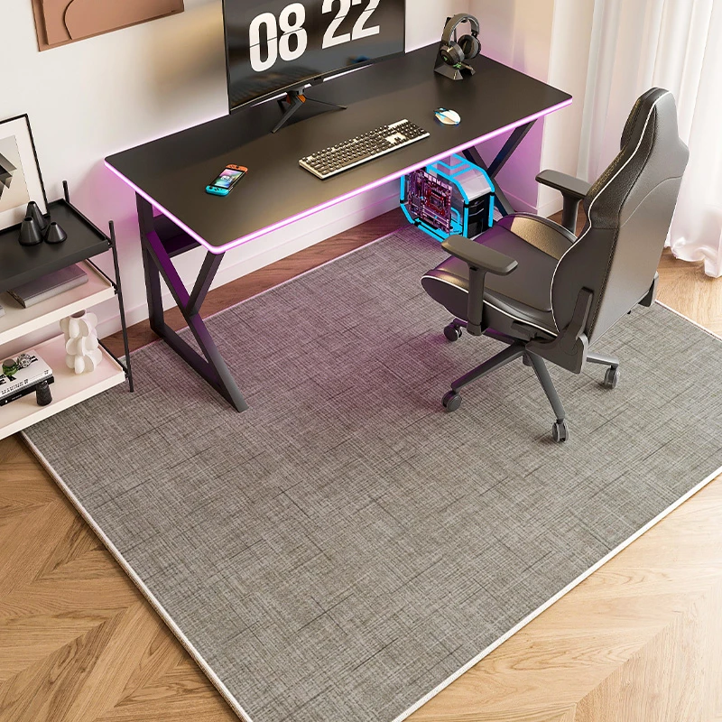 转椅电脑椅地垫电竞椅隔音脚垫书房卧室家用防滑耐脏椅子垫子地毯
