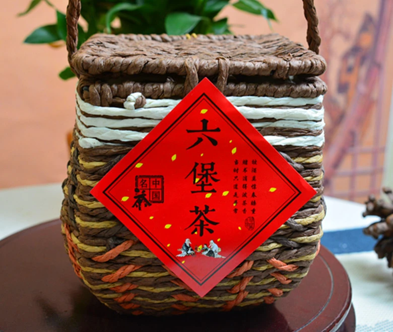 【红韵】广西梧州六堡茶六年陈六宝茶