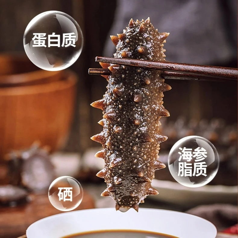 【国标海参】国标海参140-160头干参250g/500g 正宗大连底播辽参