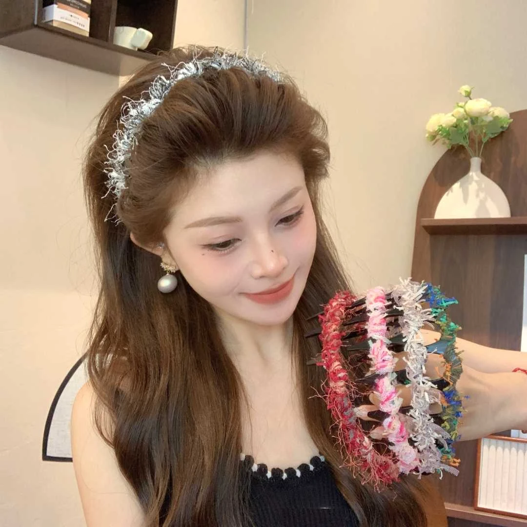 波浪款发箍~编织缠绕发箍气质百搭甜美少女发箍简约彩色时尚发卡