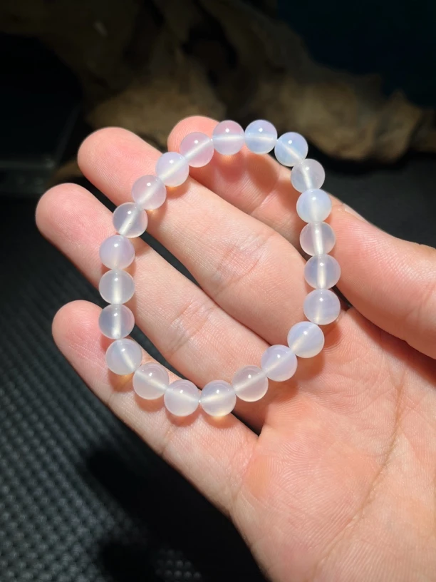 【理想珠宝】白月光手串8mm