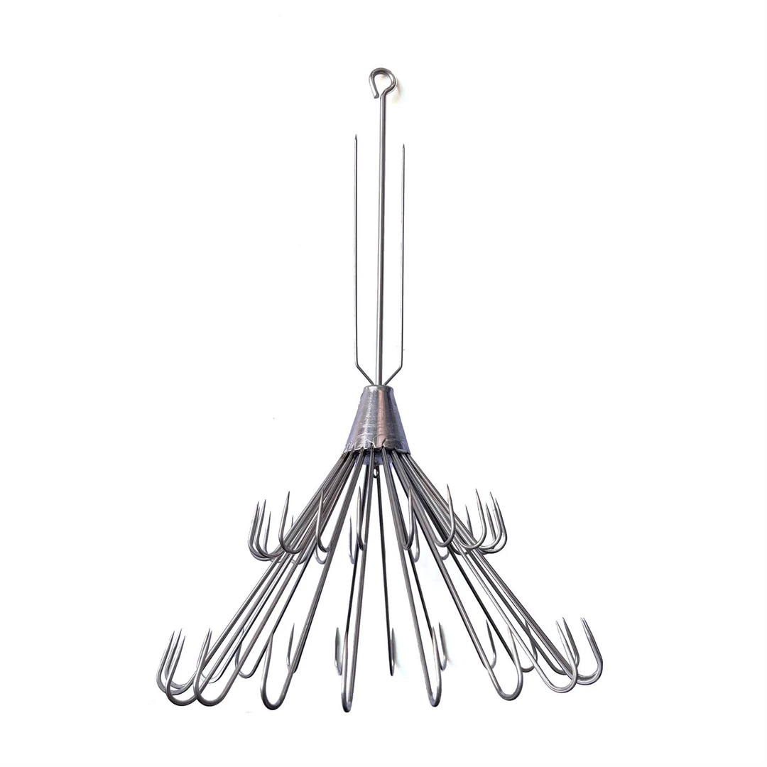 友德渔爆款河豚钩鸡泡索210g乖鱼钩锋利400g爪钩纯手工精工慢磨