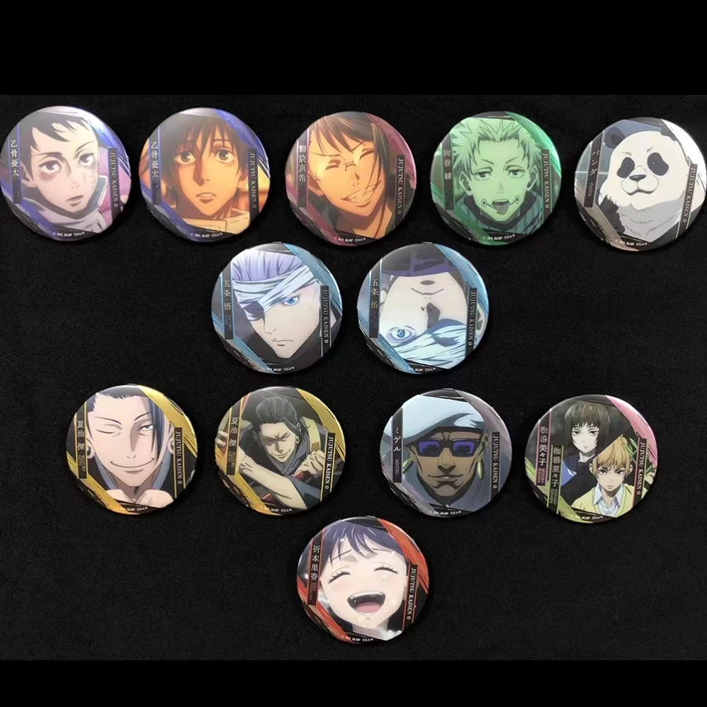 【咒术回战】0卷剧场版 JS名场面浮雕吧唧徽章第二弹vol.2（全12种）