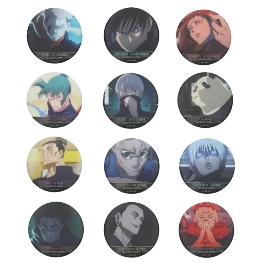 【咒术回战】浮雕5弹/大乱斗吧唧徽章 盲袋(全12种）