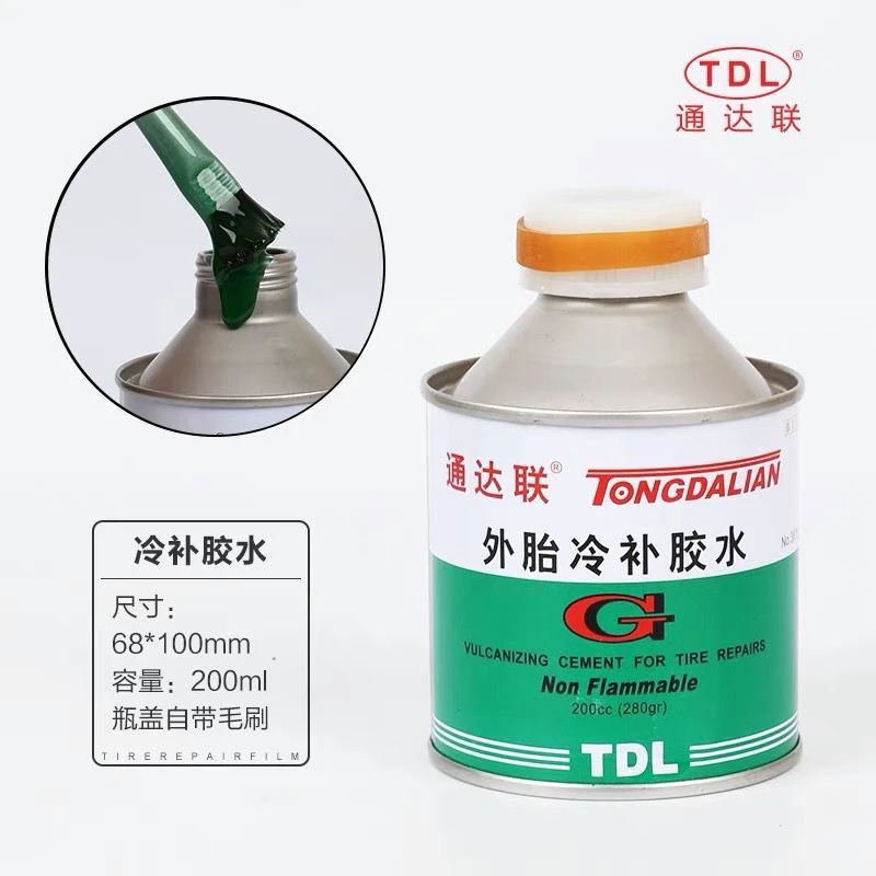 通达联补胎胶水真空胎内胎冷补胶水胶片 通达联胶水胶片正品包邮