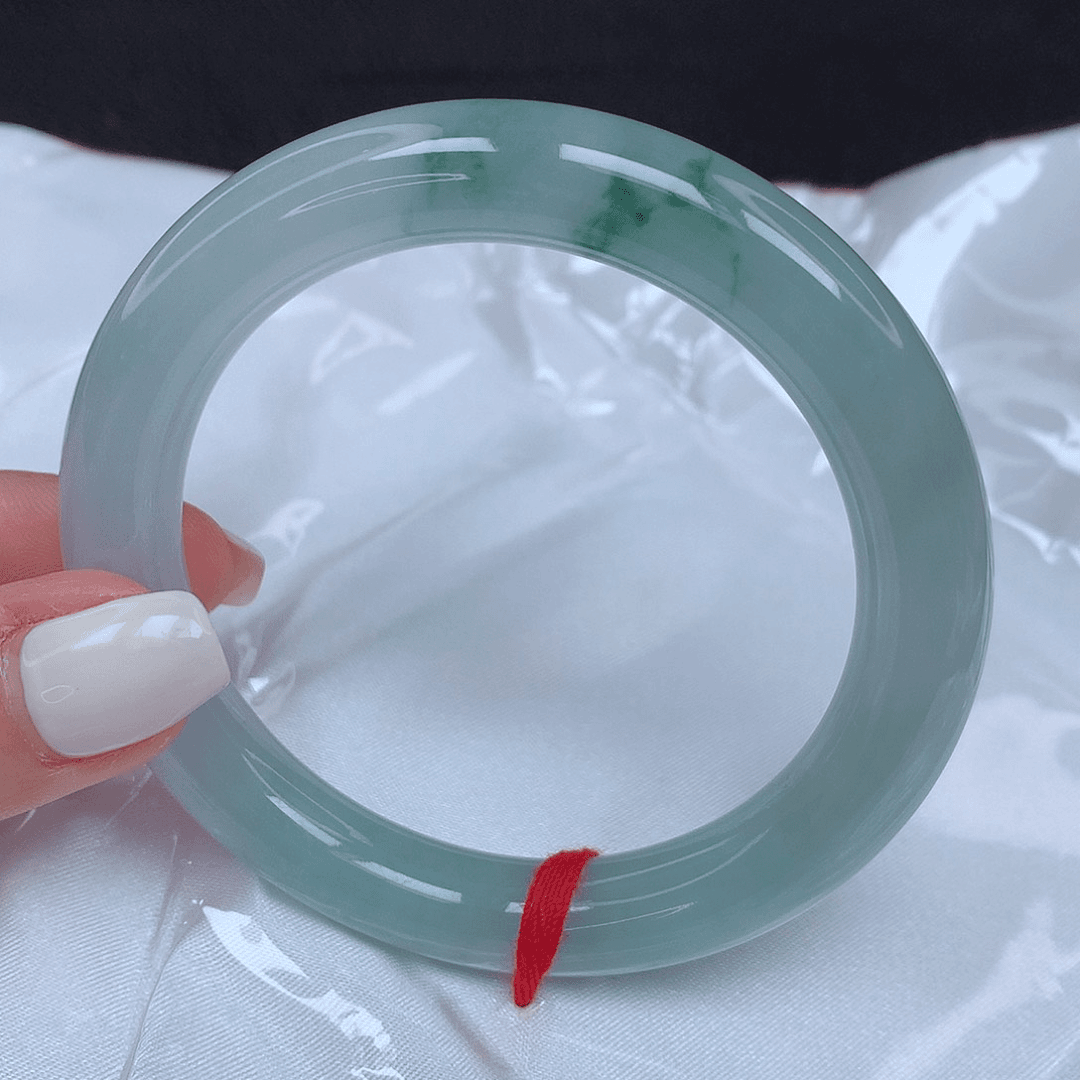 【闪购商品】翡翠手镯未镶嵌56。 57