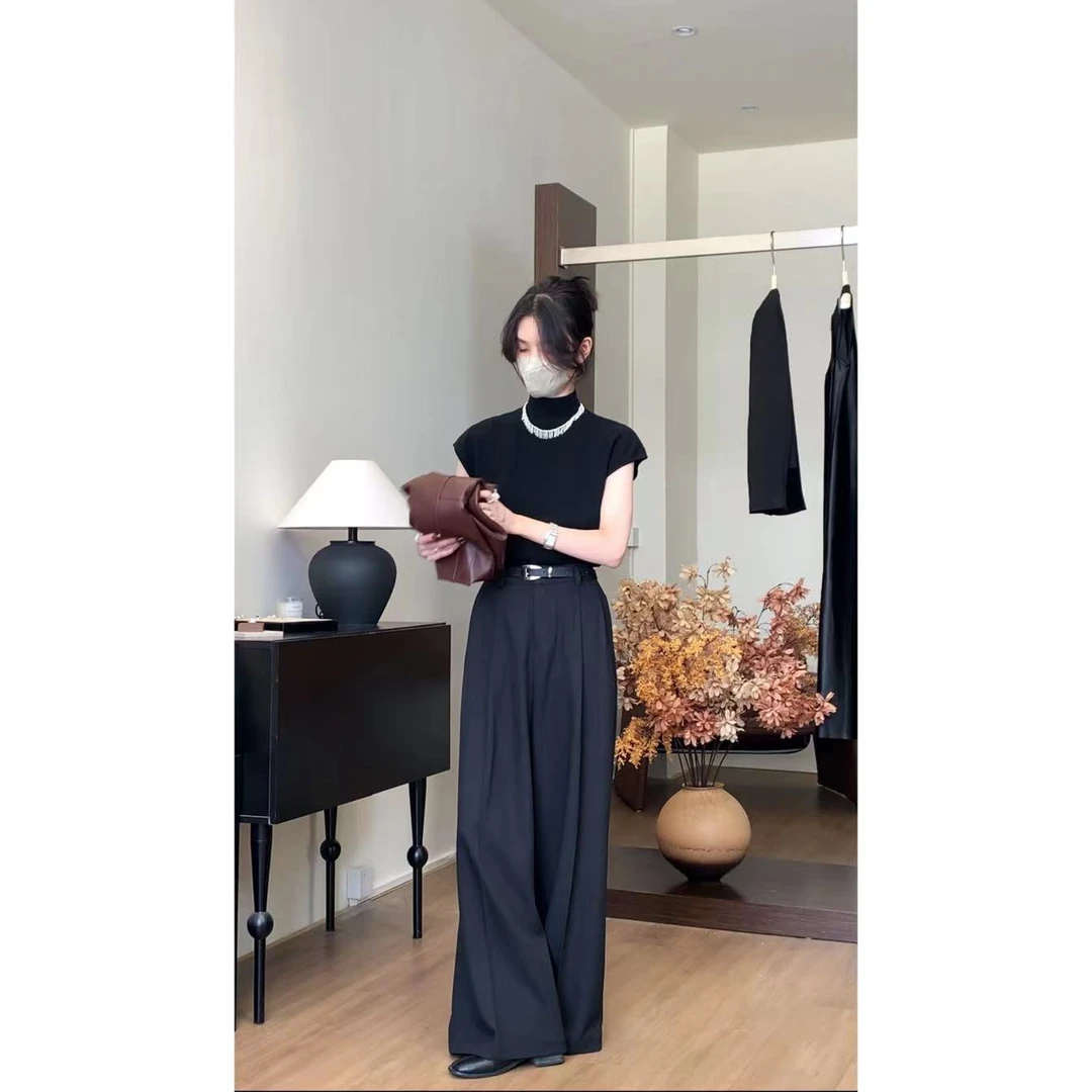 二静子 韩系（高段位秋冬）版型好绝阔腿裤 23987