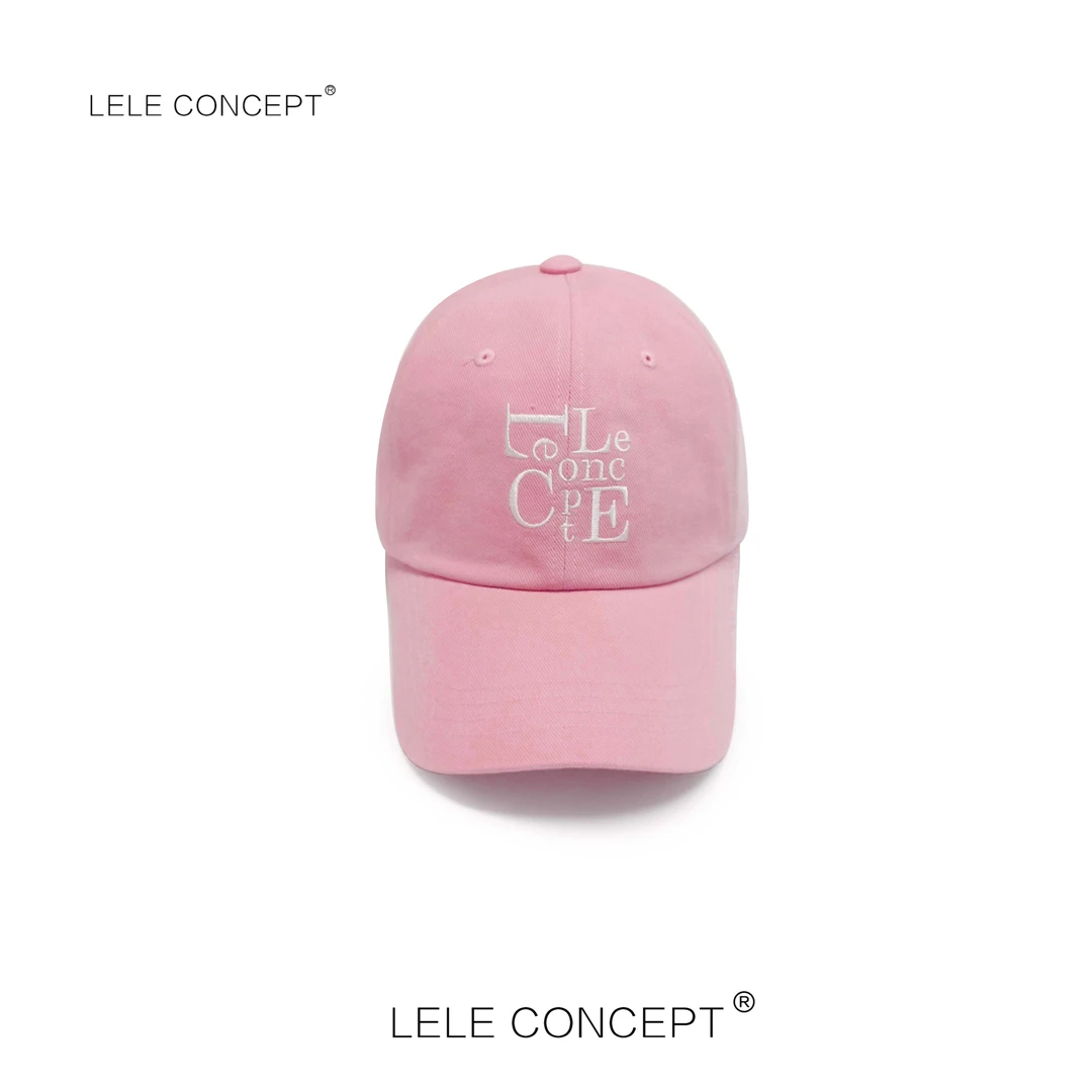 LELE CONCEPT丨新款【丽】字母刺绣减龄青春活力休闲款棒球帽M0023