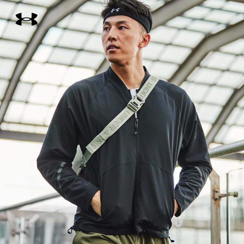 安德玛官方【自在系列】UA秋冬男子训练运动飞行员夹克1377170