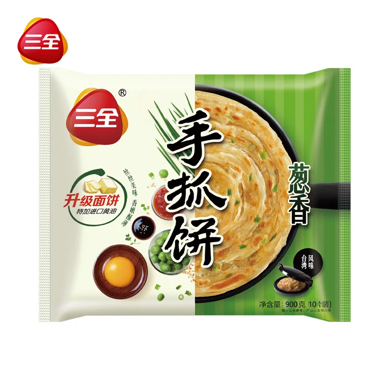 【早餐】三全葱香手抓饼900g/袋