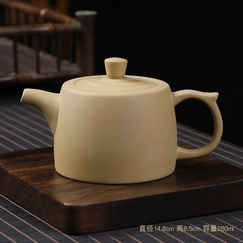 紫砂壶原矿段泥井栏壶功夫茶具家用泡茶壶单壶泡茶器大容量茶道壶