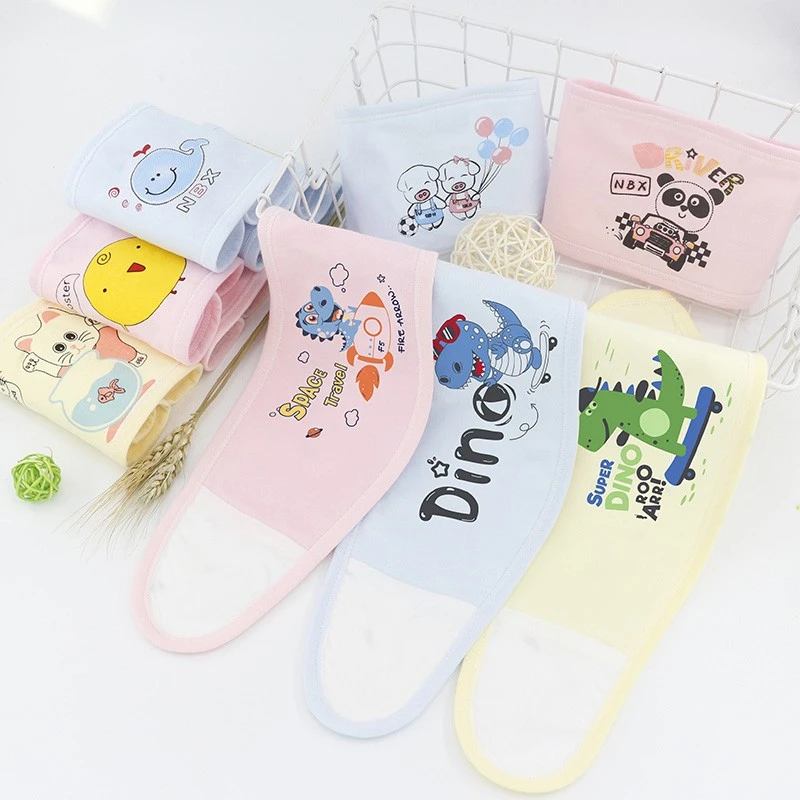 新生儿护脐带夏季薄款纯棉婴儿肚脐宝宝护肚围肚子腹围防着凉春秋